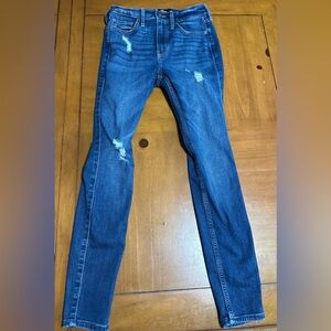 Y2K Skinny Women’s Hollister Blue Jeans W24 L26